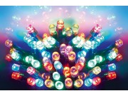 Premier 50 Multi-Action Battery Operated LED Time Lights - MULTI COLOURED